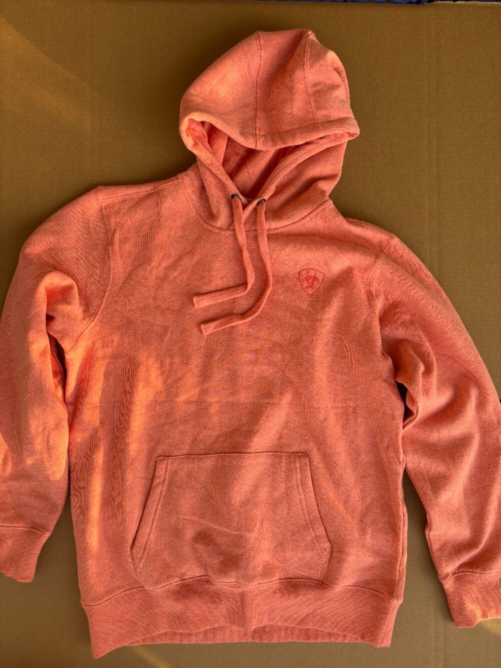 Ariat Orange Logo Women’s Hoodie XS S M L XL XXL XXXL W002B11/14 - Picture 6 of 7